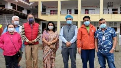 दीपेन्द्रको पहलमा खुलेको आइसोलेसनलाई महिला एकता समाजमार्फत १० लाख सहयोग