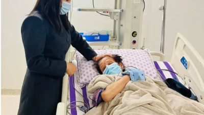प्रचण्ड पत्नी सीता फेरि अस्पताल भर्ना, भेन्टिलेटरमा राखेर उपचार